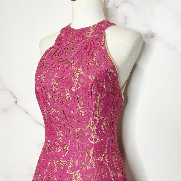 Dress the Population Angie Lace Fit & Flare Dress - Picture 8 of 16